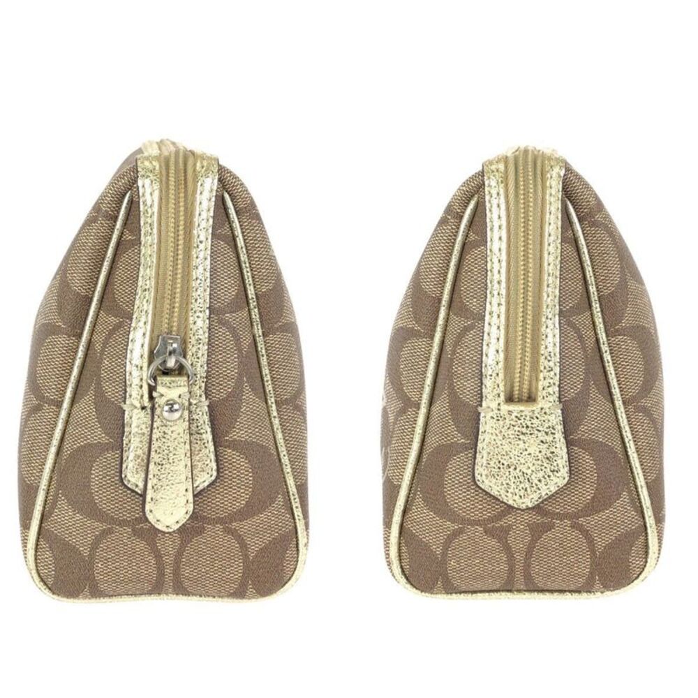 Coach Signature PVC Pouch - Picture 5 of 7